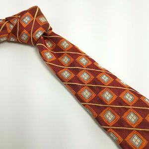 Robert Talbott Best of Class Red & Orange Tie